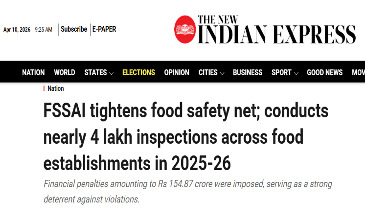 Food Safety and Standards Authority of India (FSSAI)